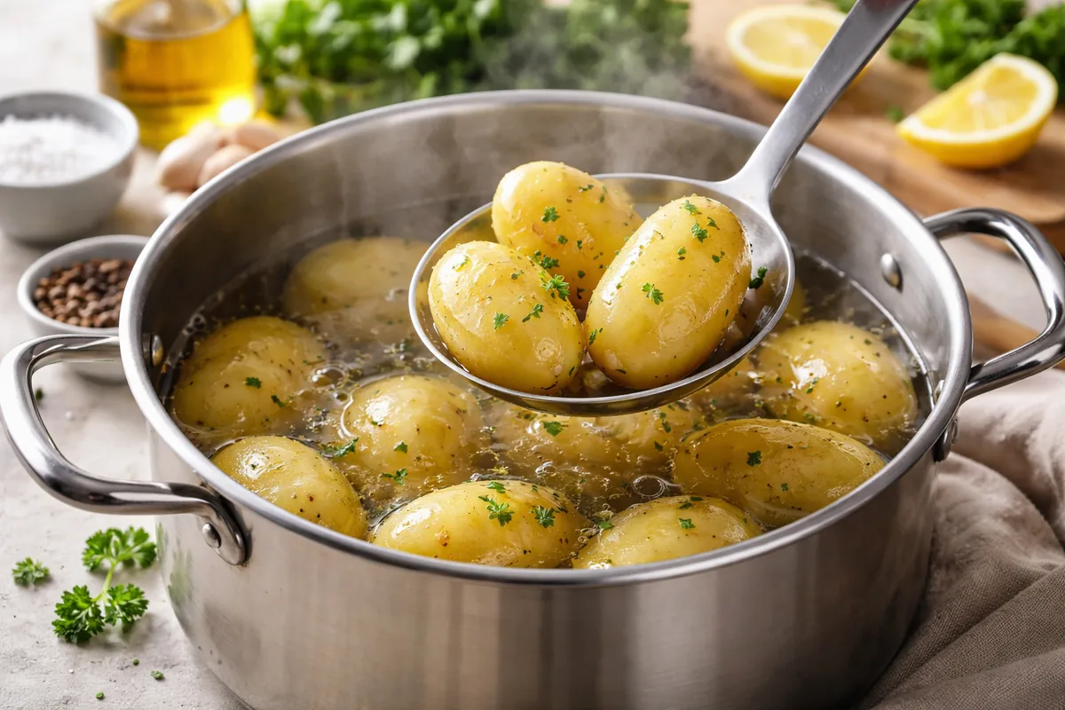 Combien de temps cuire des pommes de terre à l'eau